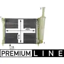 Kühler Motorkühlung Mahle CR 1859 000P Behr *** Premium Line *** für Fiat