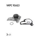 SKF VKPC 91613 Wasserpumpe