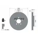 TEXTAR 92098603 Bremsscheiben 2 Stück VW