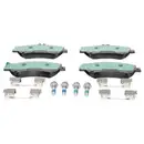 ATE Set Bremsscheiben Ø330 vorn Ø300 hinten Bremsbeläge WK Mercedes GLK-Klasse