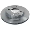 Febi Bremsscheiben Bremsbeläge Vorne für Nissan Almera 1 N15 Presea R11