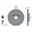Original TEXTAR 92284205 Bremsscheiben 2 Stück vorne für MERCEDES-BENZ