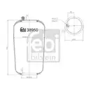 FEBI BILSTEIN 38950 Luftfederbalg