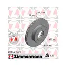 Original Zimmermann 400.6476.20 Bremsscheiben 2 Stück für MERCEDES-BENZ