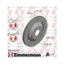 Original ZIMMERMANN 100.3341.70 Bremsscheiben 2 Stück für AUDI