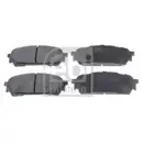 Febi Bremsscheiben Bremsbeläge Hinten für Subaru Forester SGx