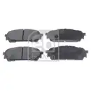 Febi Bremsscheiben Bremsbeläge Hinten für Subaru Forester SGx