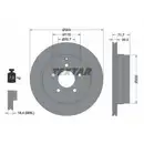 TEXTAR 92165503 Bremsscheiben 2 Stück hinten CHEVROLET