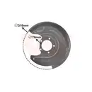 VAN WEZEL Spritzblech Bremsscheibe hi. li. 0315373