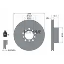 TEXTAR 92009800 Bremsscheiben 2 Stück vorne für MERCEDES-BENZ