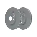 ATE 24.0126-0165.1 Bremsscheiben 2 Stück OPEL
