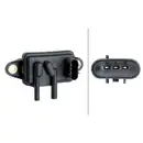 Sensor Abgasdruck Hella 6PP 009 409-391 für Ford Nach Agr-kühler