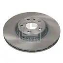Febi Bremsscheiben Bremsbeläge Vorne für Fiat Croma 154x