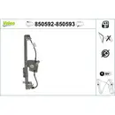VALEO 850592 Fensterheber (o. Motor) h l MERCEDES