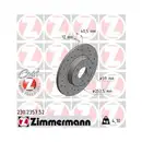 Original ZIMMERMANN 230.2357.52 Bremsscheiben 2 Stück für FIAT