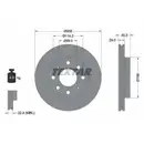 TEXTAR 92103903 Bremsscheiben 2 Stück vorne für MITSUBISHI