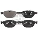 FEBI BILSTEIN 16519 Bremsbelagsatz für BMW, JAGUAR