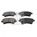 FEBI BILSTEIN 16539 Bremsbelagsatz für TOYOTA