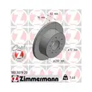 ZIMMERMANN 180.3019.20 Bremsscheiben 2 Stück FIAT