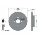 TEXTAR 92165603 Bremsscheiben 2 Stück vorne DAIHATSU