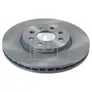 Febi Bremsscheiben Bremsbeläge Vorne Hinten für Opel Meriva A X03