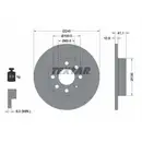 TEXTAR 92111303 Bremsscheiben 2 Stück OPEL