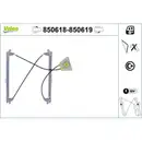 VALEO 850618 Fensterheber (o. Motor) v l AUDI A3