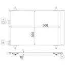 MAHLE AC 315 000S A/C-Kondensator