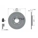TEXTAR 92239103 Bremsscheiben 2 Stück hinten für HYUNDAI
