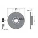 TEXTAR 92244303 Bremsscheiben 2 Stück hinten FIAT