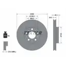 TEXTAR 92100503 Bremsscheiben 2 Stück VOLVO