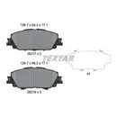 Bremsbelagsatz Scheibenbremse Textar 2621701 für Toyota Vorderachse