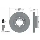 TEXTAR 92230403 Bremsscheiben 2 Stück
