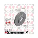 ZIMMERMANN 590.2563.20 Bremsscheiben 2 Stück TOYOTA