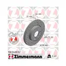 Original ZIMMERMANN 150.3400.52 Bremsscheiben 2 Stück für MINI