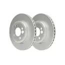 ATE 24.0122-0204.1 Bremsscheiben 2 Stück MINI