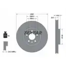 TEXTAR 92074003 Bremsscheiben 2 Stück CITROËN
