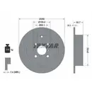 TEXTAR 92126203 Bremsscheiben 2 Stück TOYOTA
