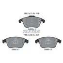 Bremsbelagsatz Scheibenbremse Textar 2433205 Q+ für Ford Vorderachse