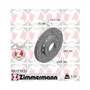 Original ZIMMERMANN 100.1239.52 Bremsscheiben 2 Stück für AUDI