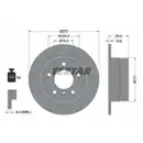 TEXTAR 92072303 Bremsscheiben 2 Stück BMW