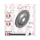 Original ZIMMERMANN 100.3353.75 Bremsscheiben 2 Stück für AUDI