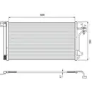 VALEO 814015 Kondensator Volkswagen Transporter 7J/