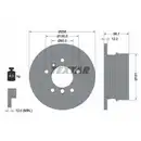 TEXTAR 92137503 Bremsscheiben 2 Stück MERCEDES-BENZ
