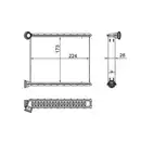 MAHLE AH 270 000S Innenraum-Wärmetauscher