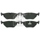 Febi Bremsscheiben Bremsbeläge Hinten für BMW Z3 E36