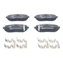 ATE Bremsenset Bremsscheiben 241 mm belüftet Bremsbeläge vorn Picanto I BA