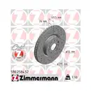 Original ZIMMERMANN 590.2584.52 Bremsscheiben 2 Stück für TOYOTA
