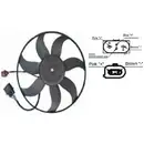 MAHLE CFF 187 001S Kühlmittelkühler-/Kondensator-Lüfter