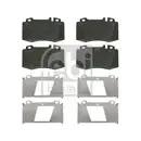 Febi Bremsscheiben Bremsbeläge Vorne Hinten für Mercedes SL R129